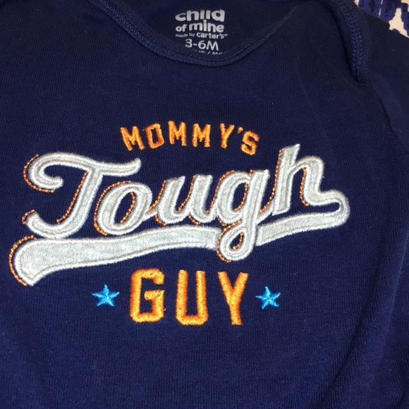 💪Mommy’s Tough Guy (3-6mo)💪 - Picture 2 of 7